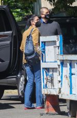 SARAH SILVERMAN Gets a Curbside Pick up from Her Home in Los Angeles 03/09/2022