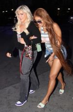 SAWEETIE Aarrives at Lakers game at Crypto.com Arena in Los Angeles 03/11/2022