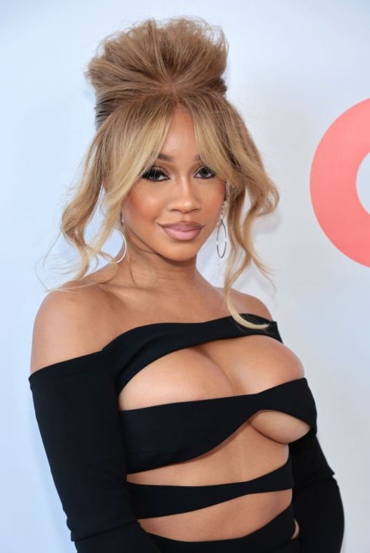 SAWEETIE at Elton John AIDS Foundation’s 30th Annual Academy Awards Viewing Party in West Hollywood 03/27/2022