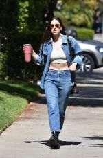 SCOUT WILLIS in Double Denim Out in Beverly Hills 03/07/2022