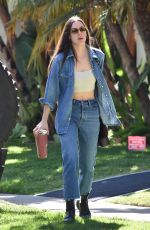 SCOUT WILLIS in Double Denim Out in Beverly Hills 03/07/2022