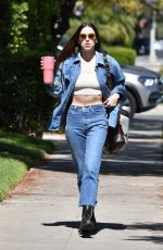 SCOUT WILLIS in Double Denim Out in Beverly Hills 03/07/2022