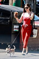 SCOUT WILLIS Out with Her Dog in Los Feliz 03/10/2022