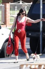 SCOUT WILLIS Out with Her Dog in Los Feliz 03/10/2022