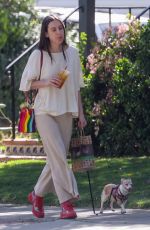 SCOUT WILLIS Out with Her Dog in Los Feliz 03/21/2022