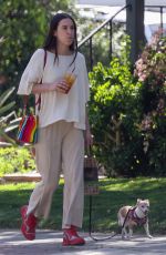 SCOUT WILLIS Out with Her Dog in Los Feliz 03/21/2022