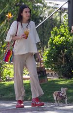 SCOUT WILLIS Out with Her Dog in Los Feliz 03/21/2022