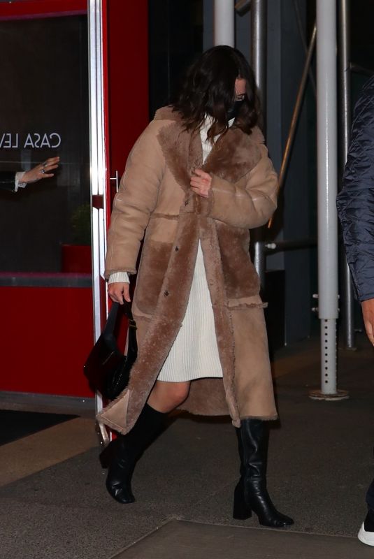 SELENA GOMEZ and CARA DELEVINGNE Out for Dinner at Casa Lever in New York 03/22/2022