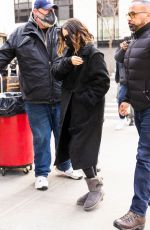SELENA GOMEZ Arrives on the Set of Only Murders in the Building in New York 03/08/2022