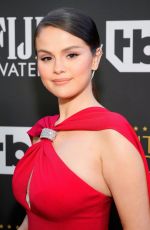 SELENA GOMEZ at 27th Annual Critics Choice Awards in Los Angeles 03/13/2022