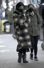 SELENA GOMEZ on the Set of Only Murderers in The Building in New York 03/04/2022