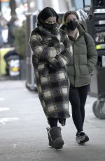 SELENA GOMEZ on the Set of Only Murderers in The Building in New York 03/04/2022