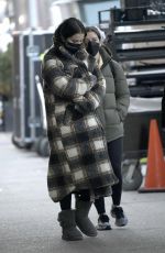 SELENA GOMEZ on the Set of Only Murderers in The Building in New York 03/04/2022