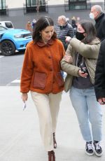 SELENA GOMEZ on the Set of Only Murders in the Building in New York 03/23/2022