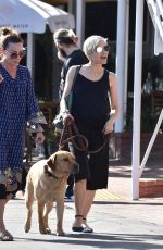 SELMA BLAIR Out for Lunch with Her Service Dog in Los Angeles 03/18/2022
