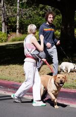 SELMA BLAIR Out with Her Dog and a Friend in Los Angeles 03/07/2022