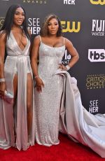 SERENA and VENUS WILLIAMS at 27th Annual Critics Choice Awards in Los Angeles 03/13/2022