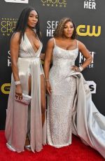 SERENA and VENUS WILLIAMS at 27th Annual Critics Choice Awards in Los Angeles 03/13/2022