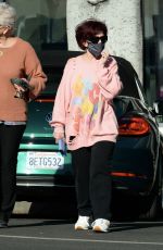 SHARON OSBOURNE at Larchmont Beauty Center in Los Angeles 03/01/2022