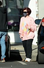 SHARON OSBOURNE at Larchmont Beauty Center in Los Angeles 03/01/2022