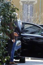 SHARON STONE Leaves Her Hotel in Milan 02/28/2022