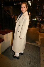 SIENNA MILLER Night Out in New York 03/01/2022