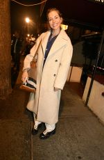 SIENNA MILLER Night Out in New York 03/01/2022