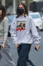SIMI KHADRA Out for Coffee with a Friend in Los Angeles 03/04/2022