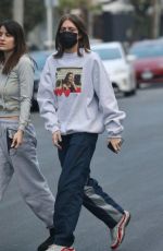 SIMI KHADRA Out for Coffee with a Friend in Los Angeles 03/04/2022