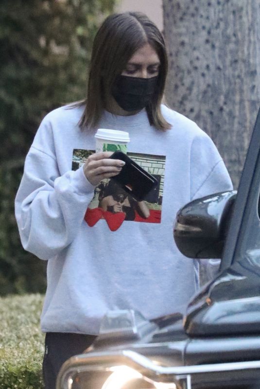 SIMI KHADRA Out for Coffee with a Friend in Los Angeles 03/04/2022