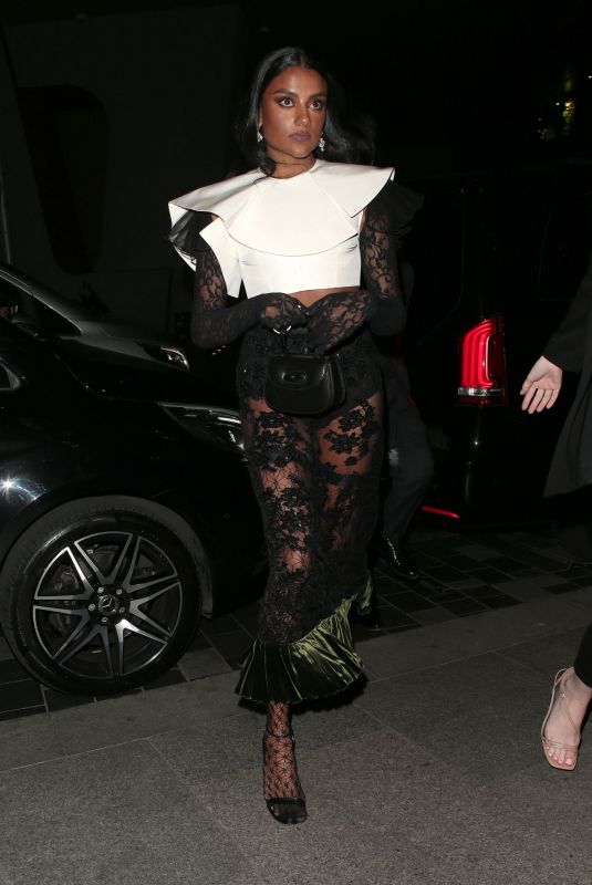 SIMONE ASHLEY Arrives at Bridgerton, Season 2 Premiere in London 03/22/2022