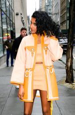SIMONE ASHLEY Arrives at Today Show in New York 03/24/2022