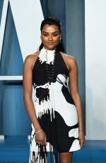 SIMONE ASHLEY at 2022 Vanity Fair Oscar Party in Beverly Hills 03/27/2022