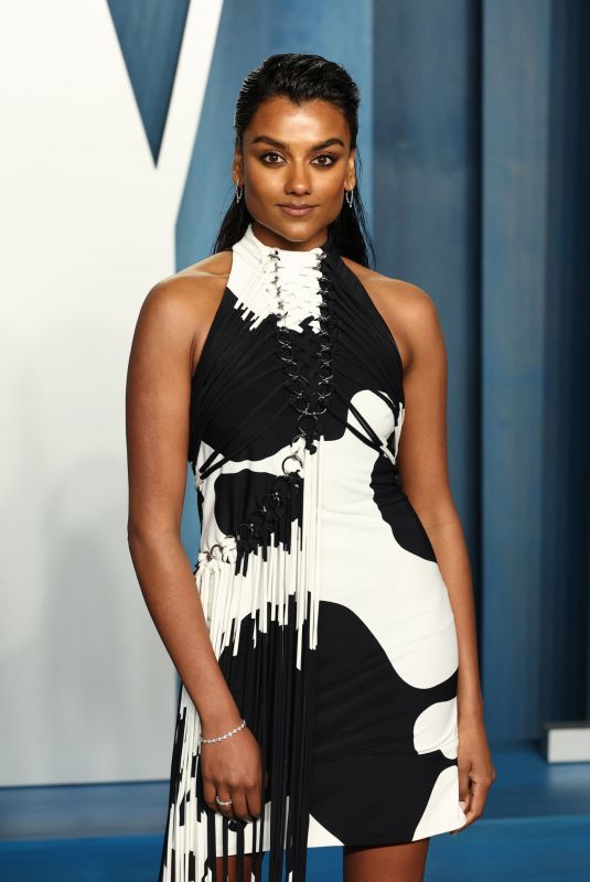 SIMONE ASHLEY at 2022 Vanity Fair Oscar Party in Beverly Hills 03/27/2022