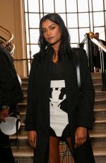 SIMONE ASHLEY at Burberry Fashion Show in London 03/11/2022