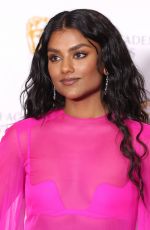 SIMONE ASHLEY at EE British Academy Film Awards 2022 in London 03/13/2022