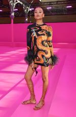 SIMONE ASHLEY at Valentino Fashion Show at PFW in Paris 03/06/2022