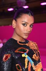 SIMONE ASHLEY at Valentino Fashion Show at PFW in Paris 03/06/2022