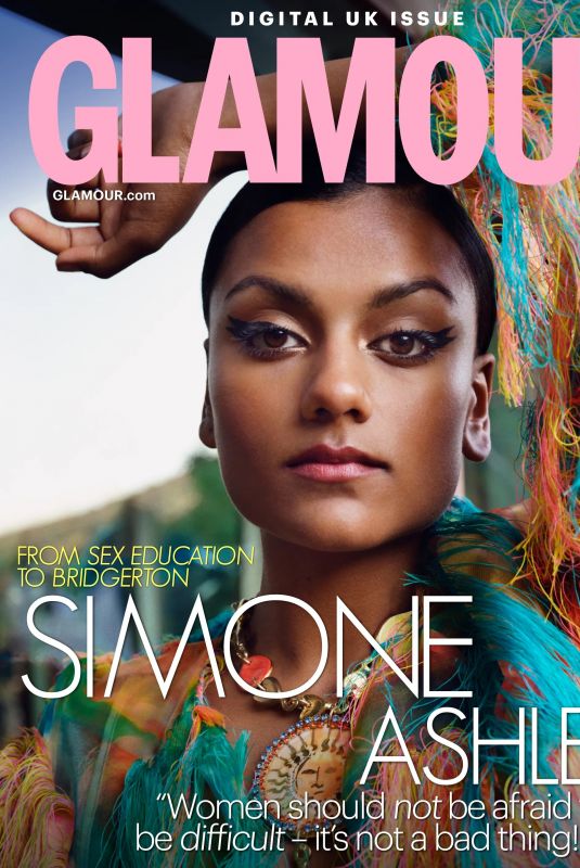 SIMONE ASHLEY for Glamour Magazine, UK March 2022