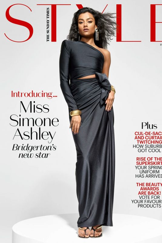 SIMONE ASHLEY for The Sunday Times Style, March 2022