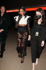 SIMONE ASHLEY Leaves Bridgerton Premiere in London 03/22/2022
