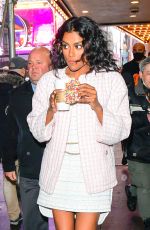 SIMONE ASHLEY Out and About in New York 03/24/2022