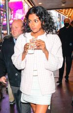 SIMONE ASHLEY Out and About in New York 03/24/2022