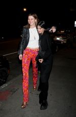 SOFIA BOUTELLA Leaves WeCrashed Afterparty in West Hollywood 03/17/2022