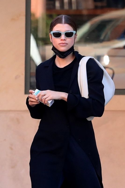 SOFIA RICHIE Leaves a Medical Center in Los Angeles 03/07/2022