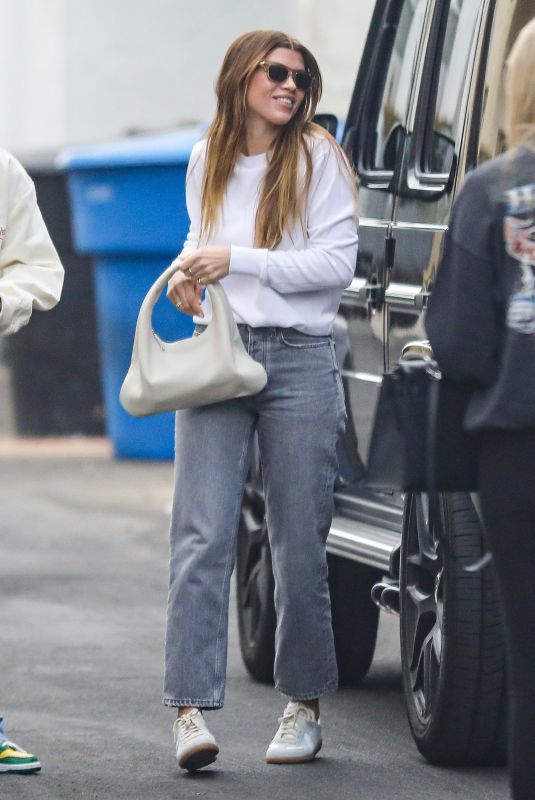 SOFIA RICHIE Out for Breakfast at La La Land in Santa Monica 03/04/2022