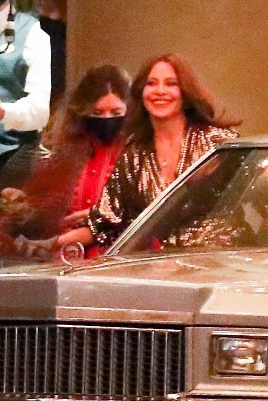 SOFIA VERGARA on the Set of Griselda in Los Angeles 03/06/2022