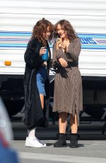 SOFIA VERGARA Taking a Break Between Scenes of Griselda in Los Angeles 02/28/2022