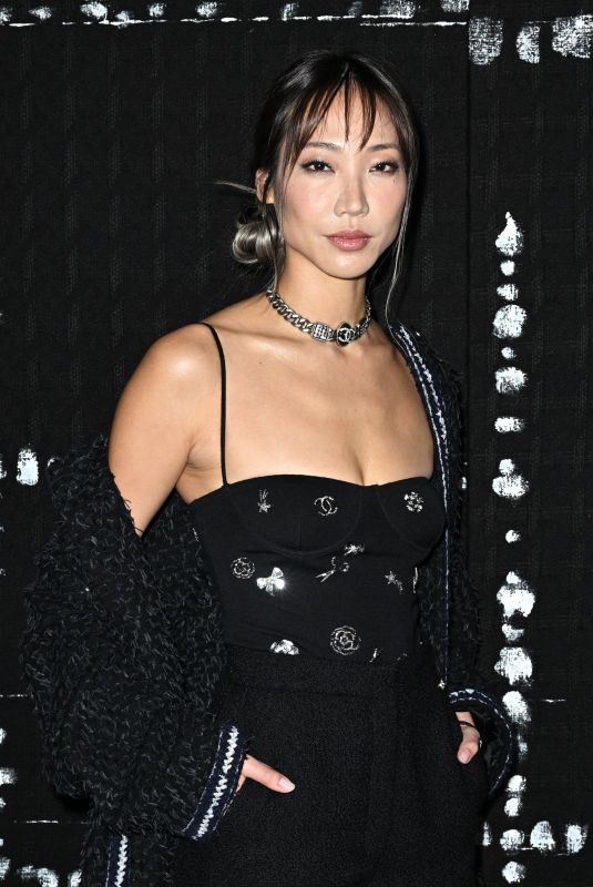 SOO JOO PARK at Chanel Show at Paris Fashion Week 03/08/2022