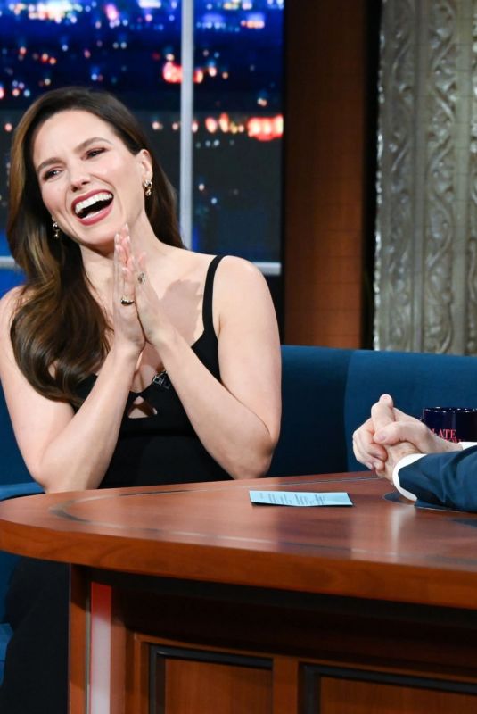 SOPHIA BUSH at Late Show with Stephen Colbert 02/25/2022